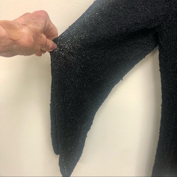 Timeless black Additions by Chico’s pullover lightweight sweater top - Picture 4 of 5